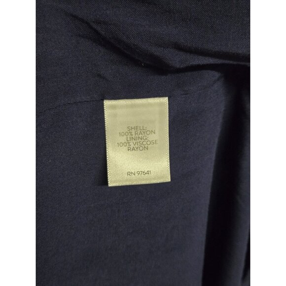 J Jill Womens Size Small Sleeveless Floral Print Ruffle High Low Hem Midi Dress - Picture 6 of 8